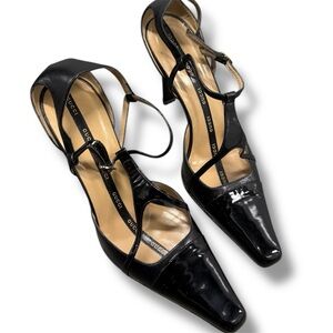 Gucci Black Patent Leather Heels